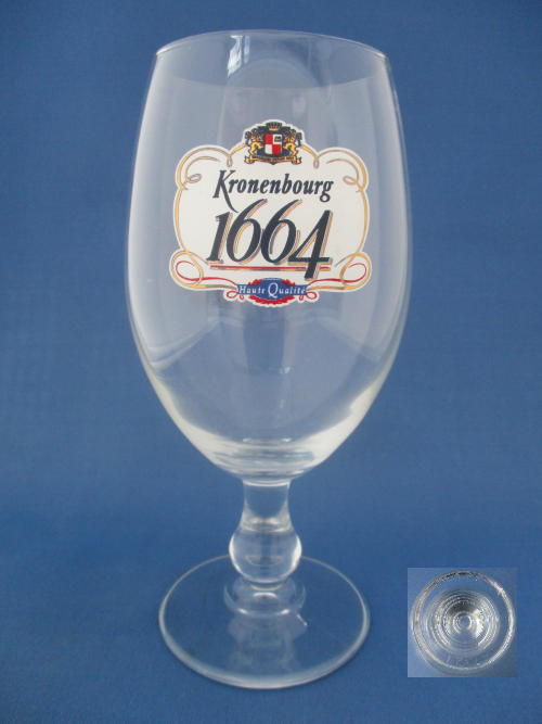 Kronenbourg 1664 Beer Glass