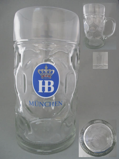 Hofbräuhaus Beer Glass
