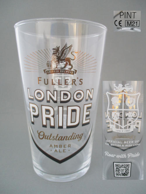 London Pride Beer Glass