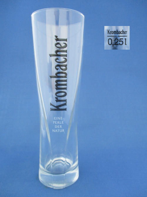 Krombacher Beer Glass