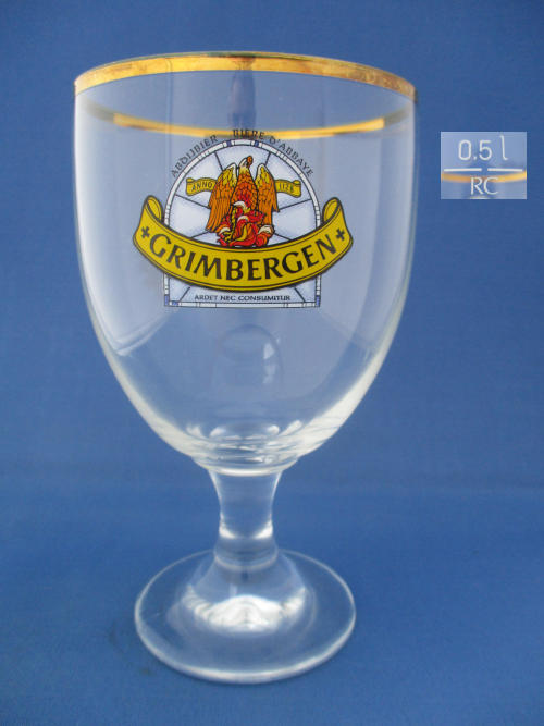 Grimbergen Beer Glass