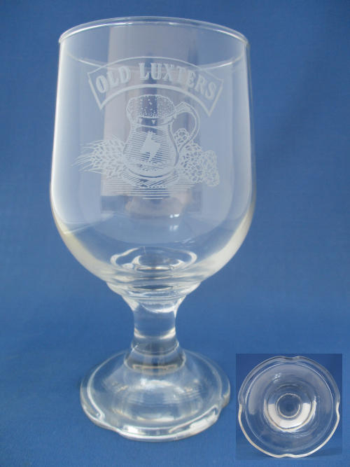 Old Luxters Beer Glass