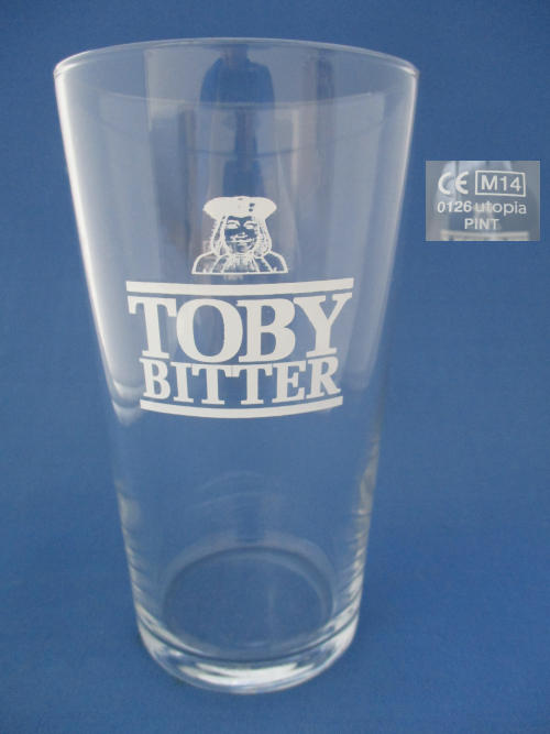Toby Bitter Beer Glass