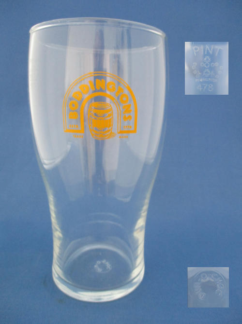Boddingtons Beer Glass
