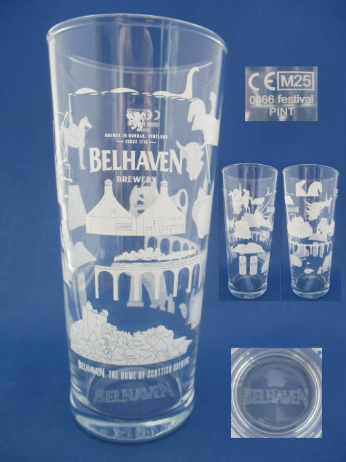 Belhaven Beer Glass