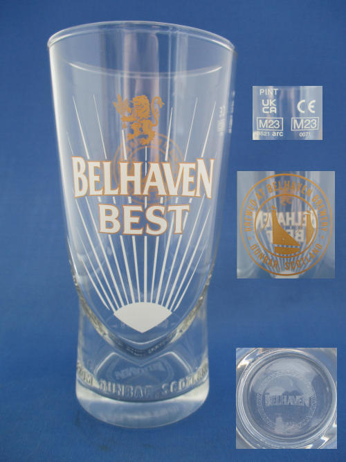 Belhaven Best Beer Glass