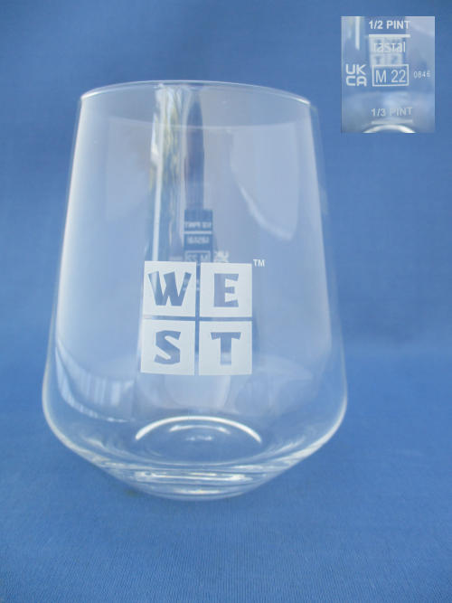 WEST Brewery Beer Glass