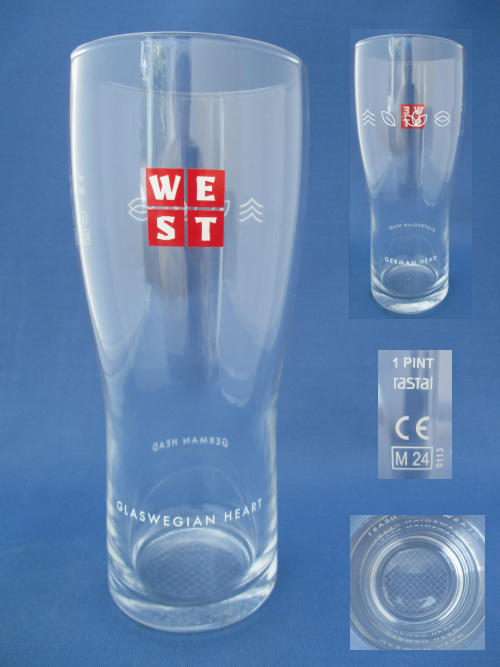 WEST Brewery Beer Glass