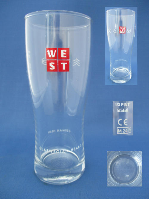 WEST Brewery Beer Glass