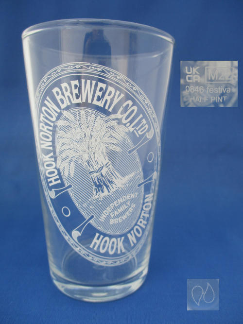 Hook Norton Beer Glass