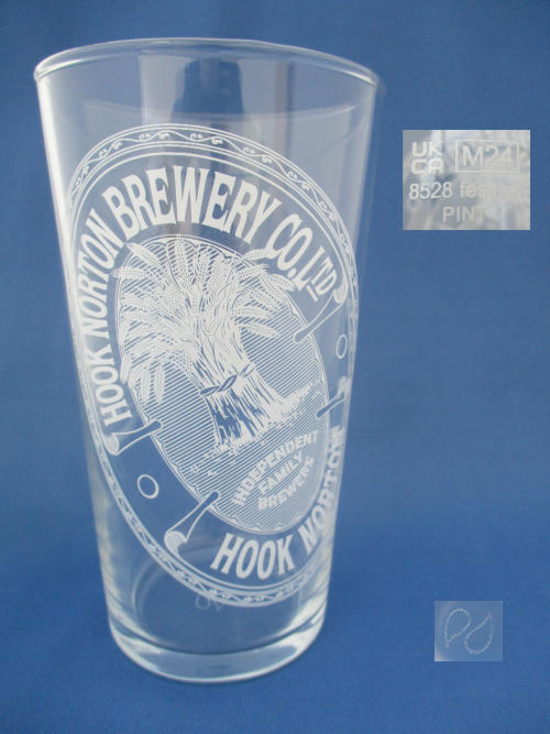 Hook Norton Beer Glass