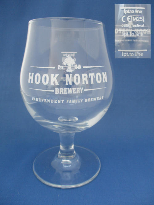 Hook Norton Beer Glass