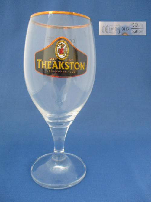 Theakston Beer Glass