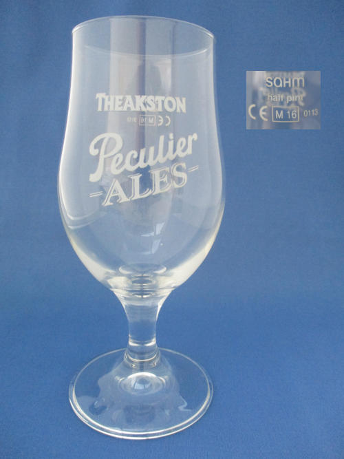 Theakston Peculier Ales Glass