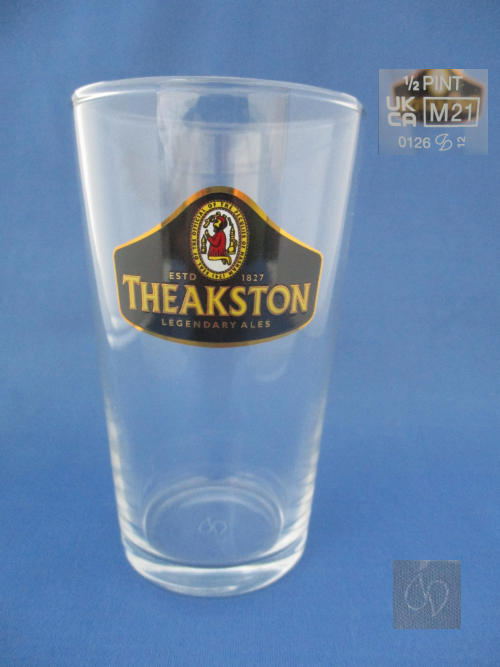 Theakston Beer Glass