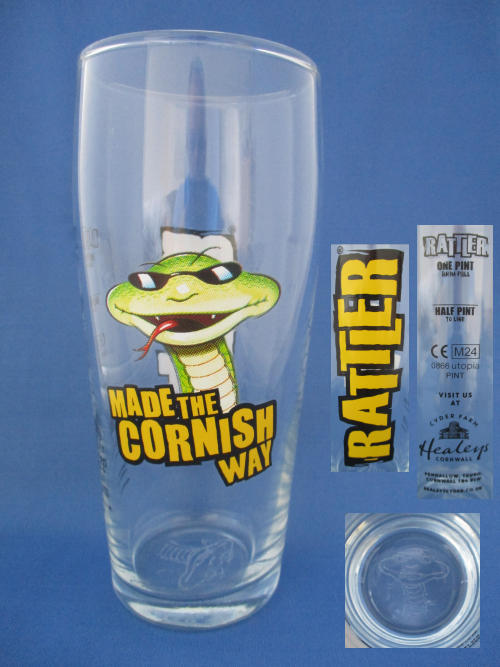 Healeys Rattler Cider Glass
