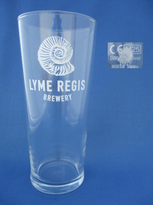 Lyme Regis Beer Glass