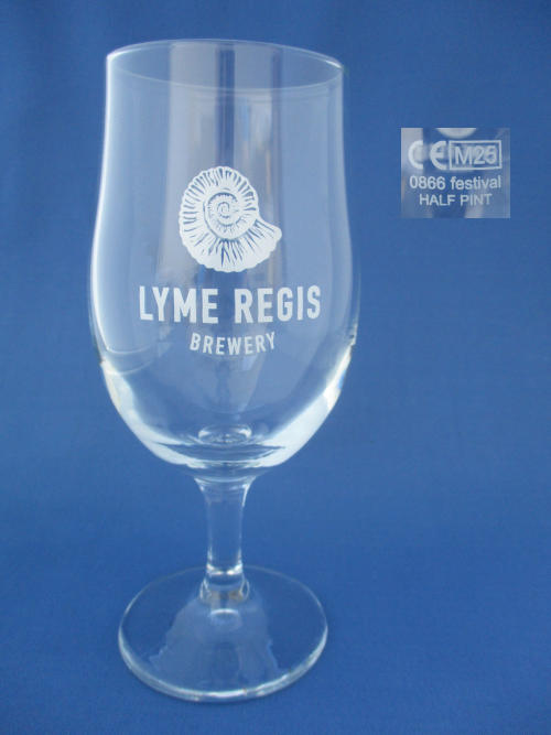 Lyme Regis Beer Glass